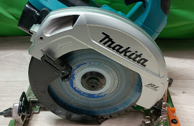 makita マキタの充電式マルノコHS610D、純正バッテリー付きセットを買取させていただきました