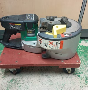 鉄筋カットベンダーを買取させていただきました