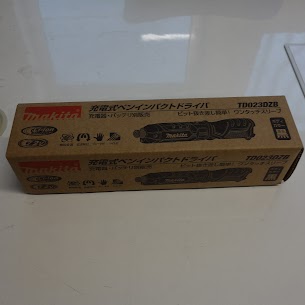 マキタ TD023DZB 新品未使用品 充電式ペンインパクトドライバを買取させて頂きました